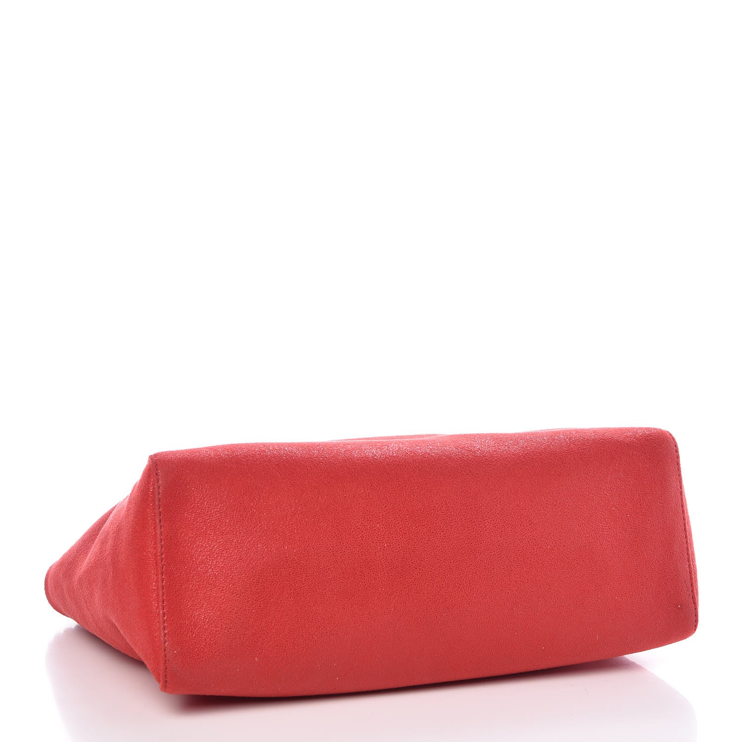 Stella McCartney Shaggy Deer Falabella East West Shopper Tote Cherry 4 of 9