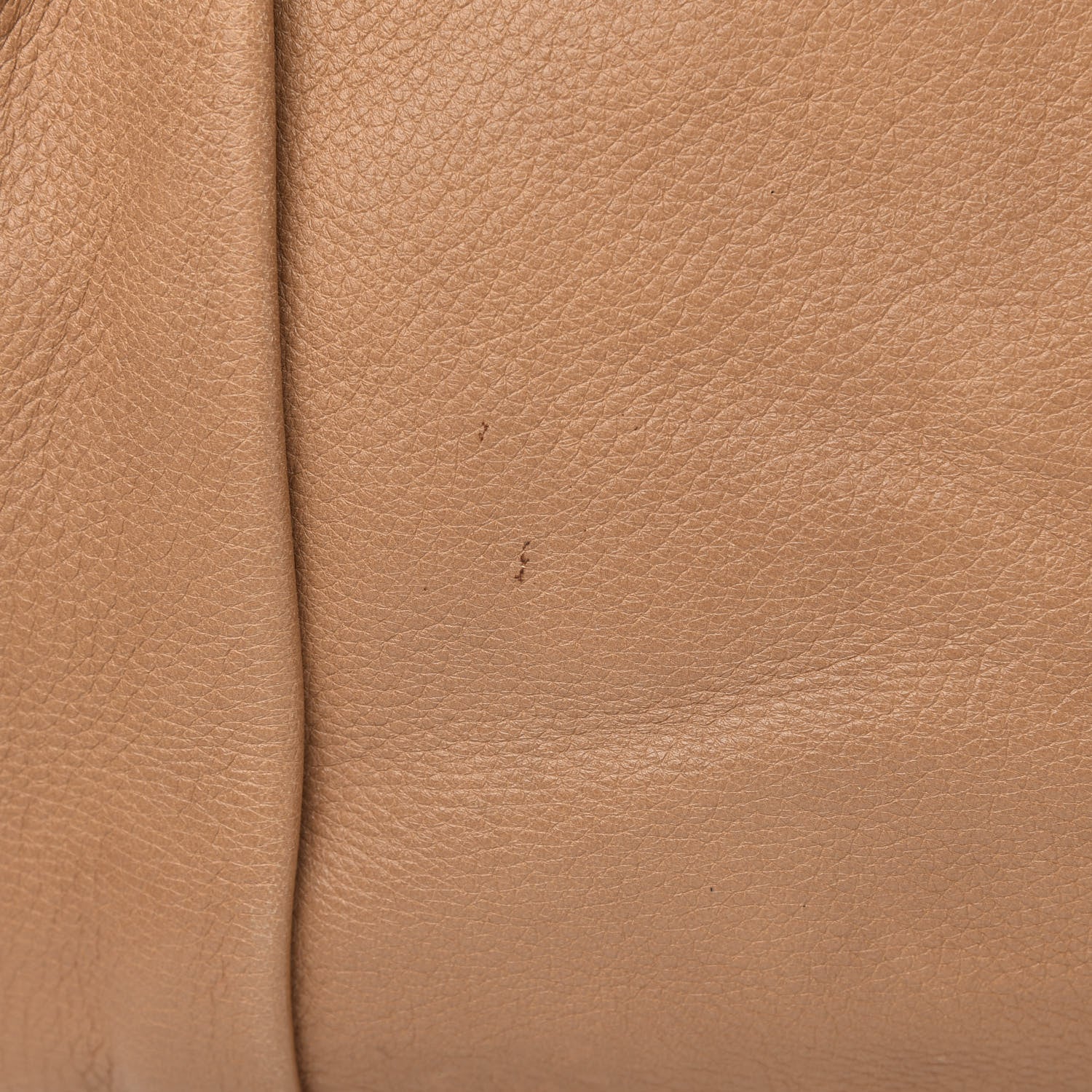 Prada Deerskin Tamponato Pleated Tote Sughero 14 of 17