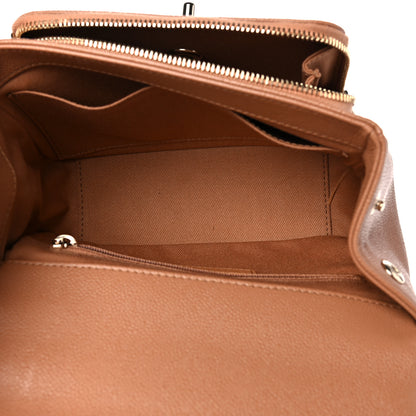 Chanel Caviar Quilted Small Business Affinity Flap Camel 5 of 9