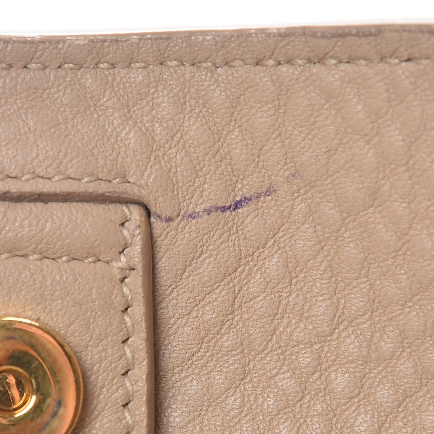 Vitello Daino Side Pocket Hobo Sabbia