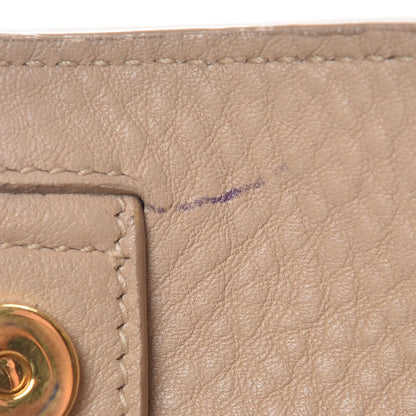 Prada Vitello Daino Side Pocket Hobo Sabbia 8 of 17