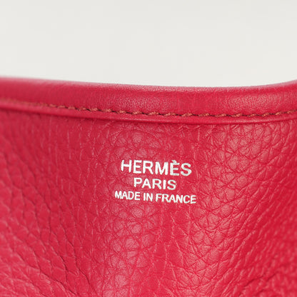 Hermes Taurillon Clemence Evelyne III PM Rubis 6 of 9