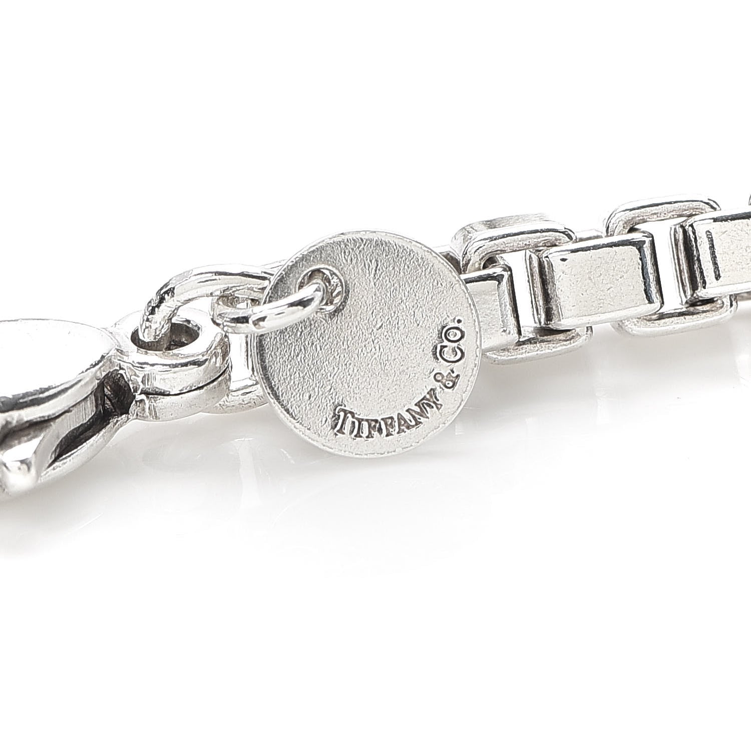 Tiffany Sterling Silver 4mm Venetian Link Bracelet 5 of 6