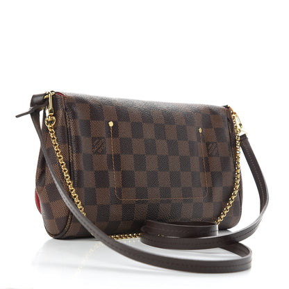 Louis Vuitton Damier Ebene Favorite MM 2 of 9