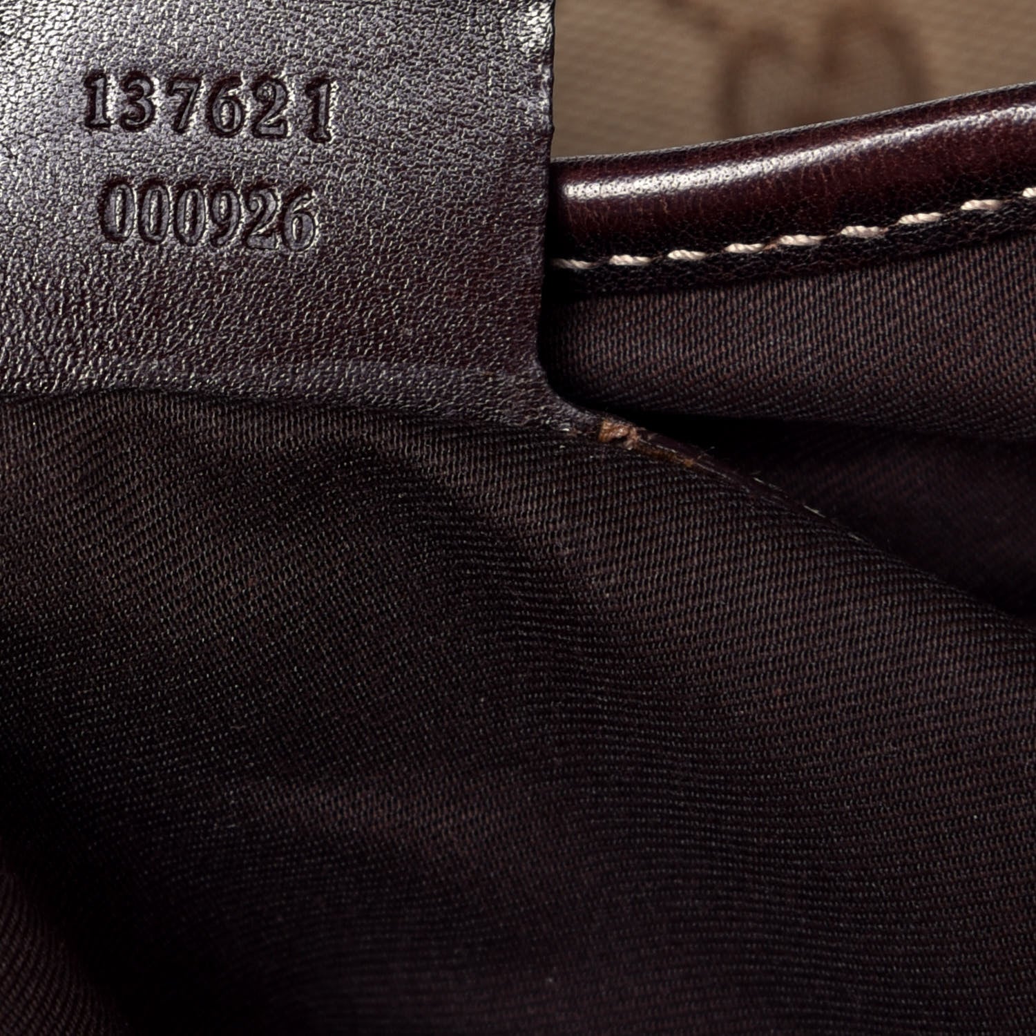Gucci Monogram Medium Pelham Shoulder Bag Dark Brown 6 of 9