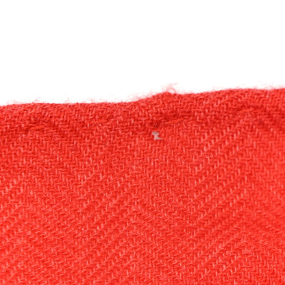 Hermes Cashmere Silk Libre Comme Pegase Shawl 140 Rouge Vermillion 6 of 7