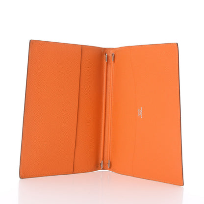 Hermes Epsom Globe Trotter Agenda Cover PM Orange 6 of 8