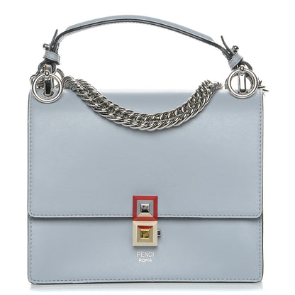 Fendi Vitello Liberty Studded Small Kan I Shoulder Bag Ardesia Multicolor 1 of 7