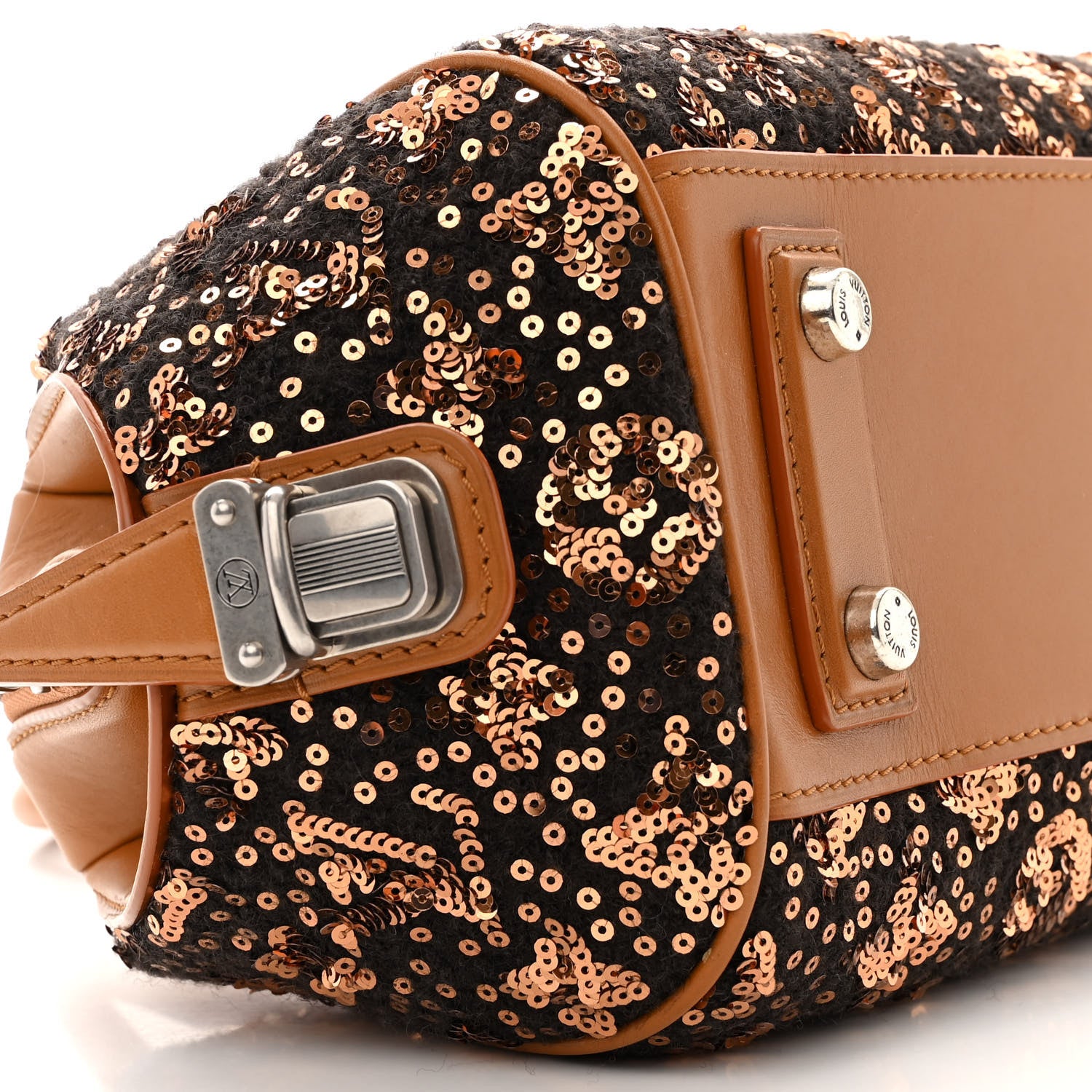 Louis Vuitton Sequin Monogram Sunshine Express Baby Gold 8 of 13
