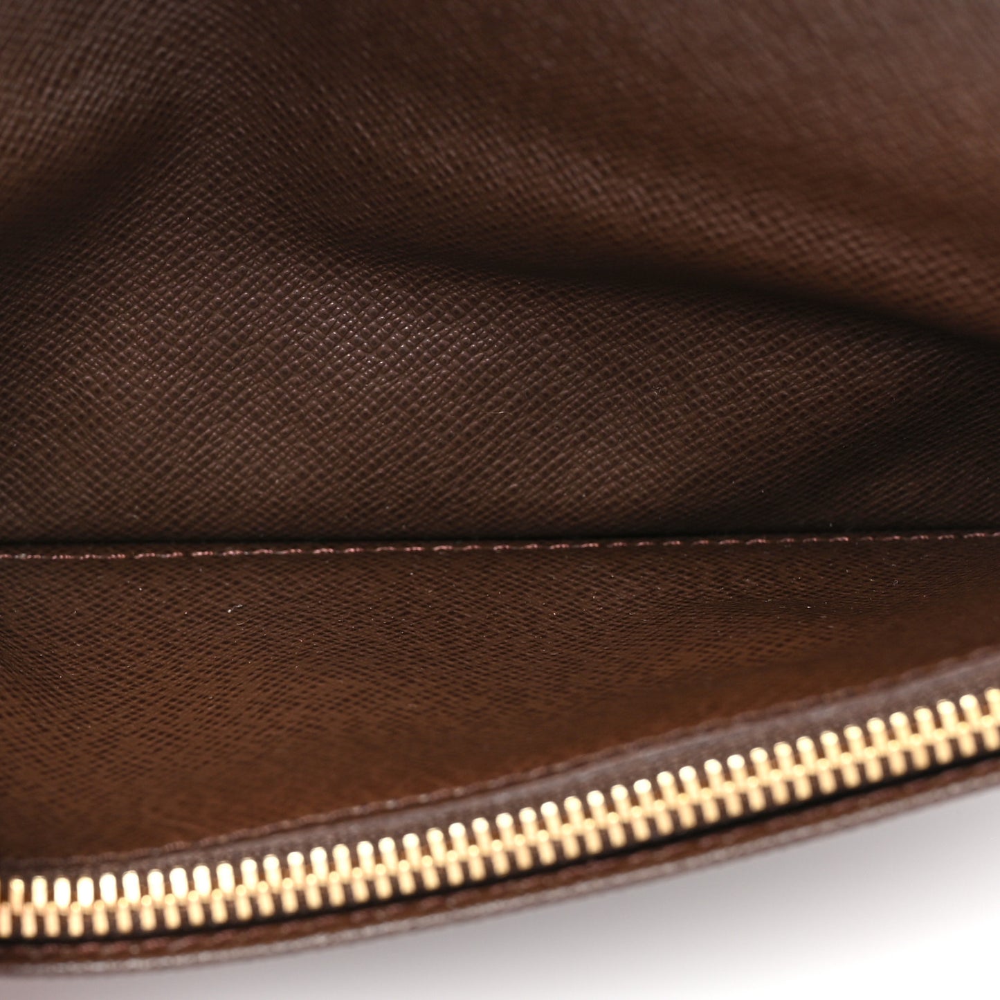 Damier Ebene Portefeuille Brazza Wallet