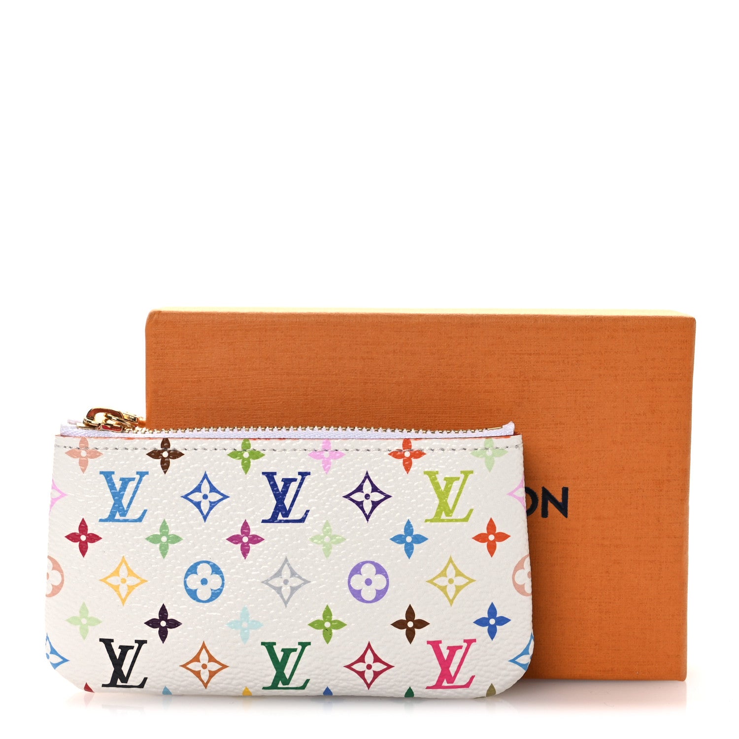 Louis Vuitton LV X TM Monogram Multicolor Key Pouch White 8 of 8
