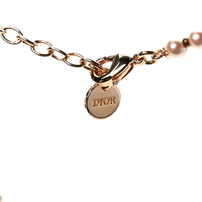 Christian Dior Pearl Bee Choker Necklace Gold 5 of 6