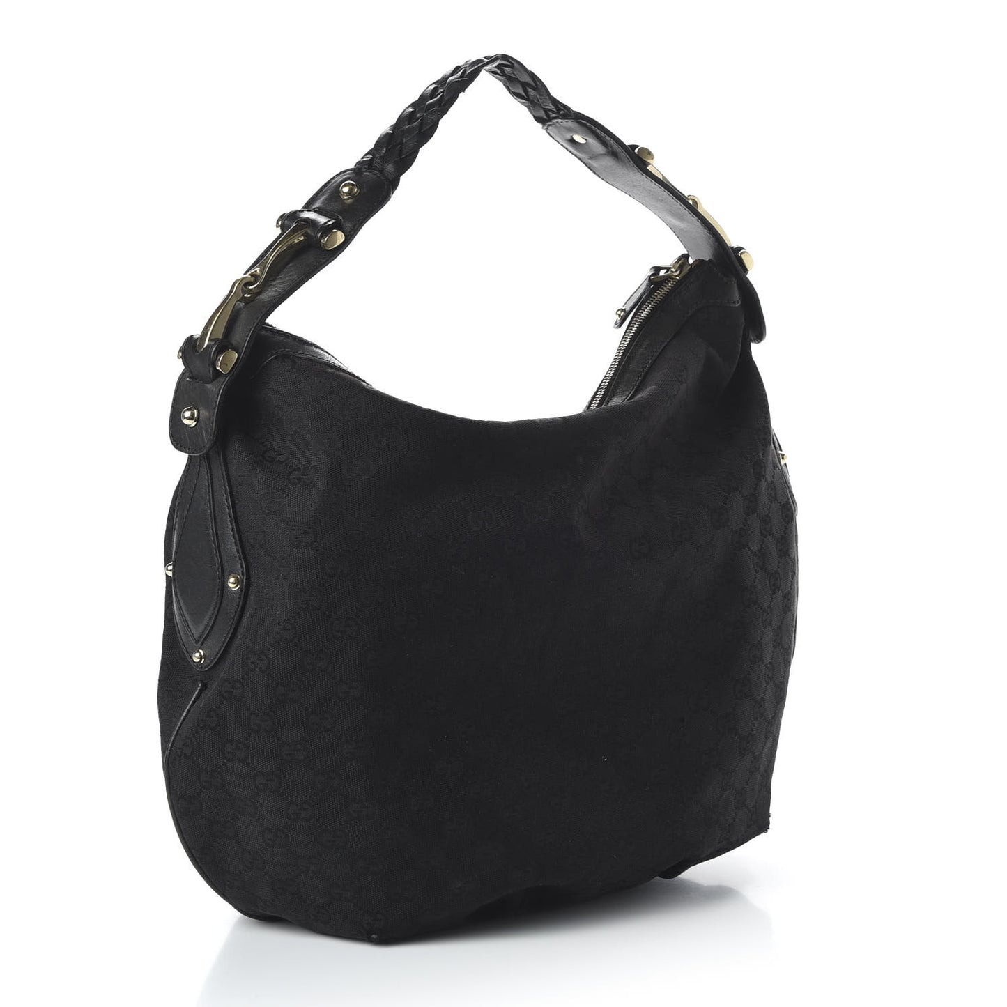 Monogram Medium Pelham Hobo Black