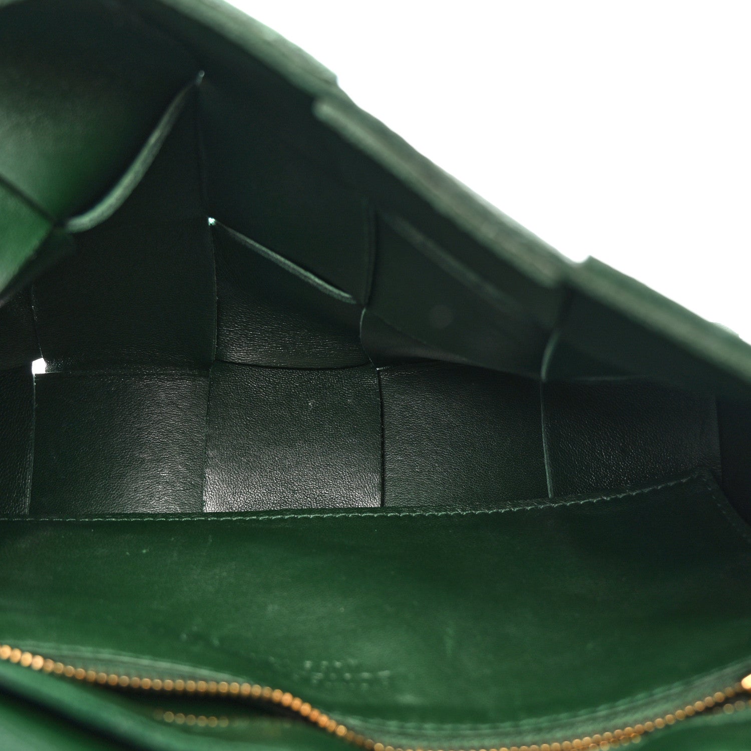 Bottega Veneta Grained Calfskin Maxi Intrecciato Cassette Crossbody Bag Raintree Green 5 of 12