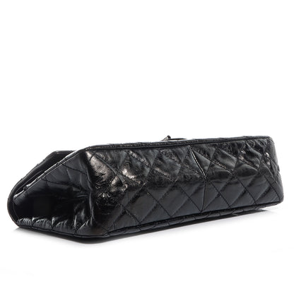 Chanel Glazed Calfskin 2.55 Reissue 227 Flap Black 4 of 9