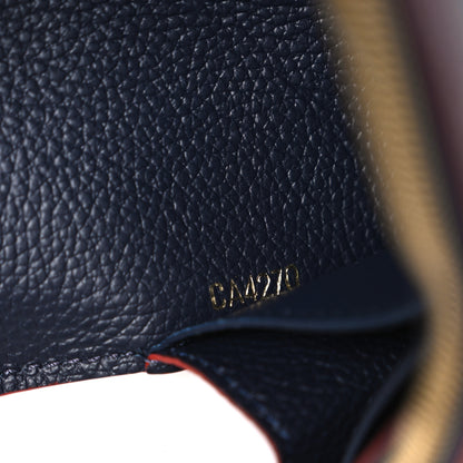 Louis Vuitton Empreinte Emilie Wallet Marine Rouge 7 of 7