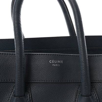 Celine Drummed Calfskin Mini Luggage Orage 7 of 9
