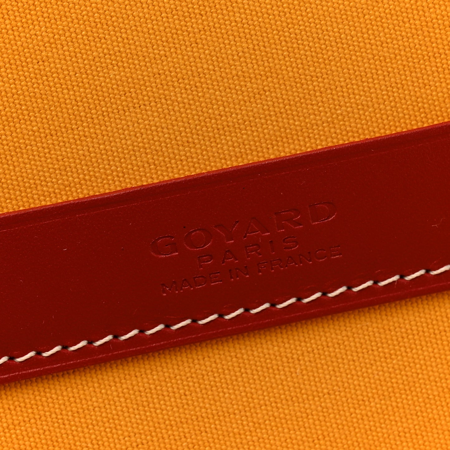 Goyardine Muse Vanity Case Red