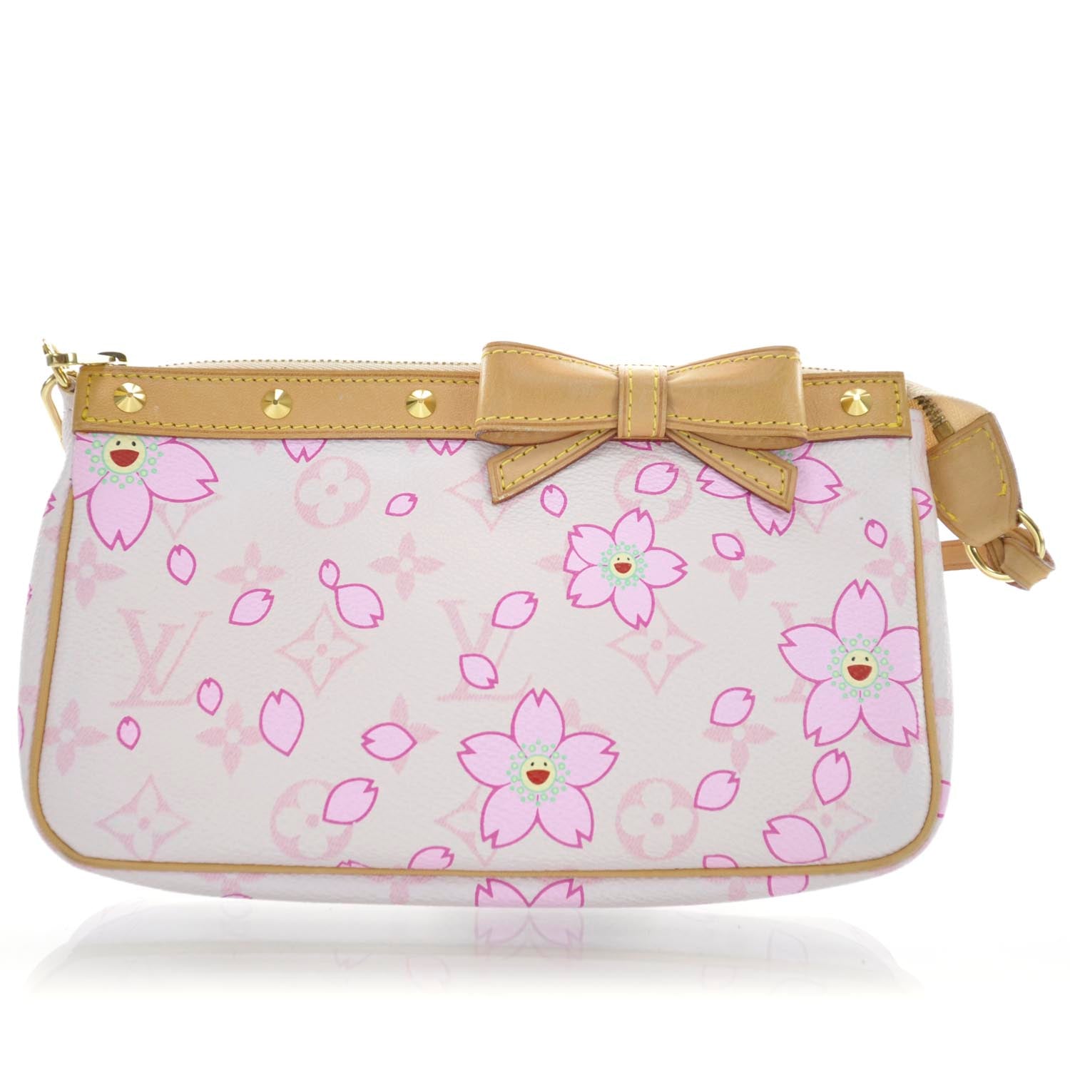 Louis Vuitton Monogram Cherry Blossom Pochette Accessories Pink 1 of 8
