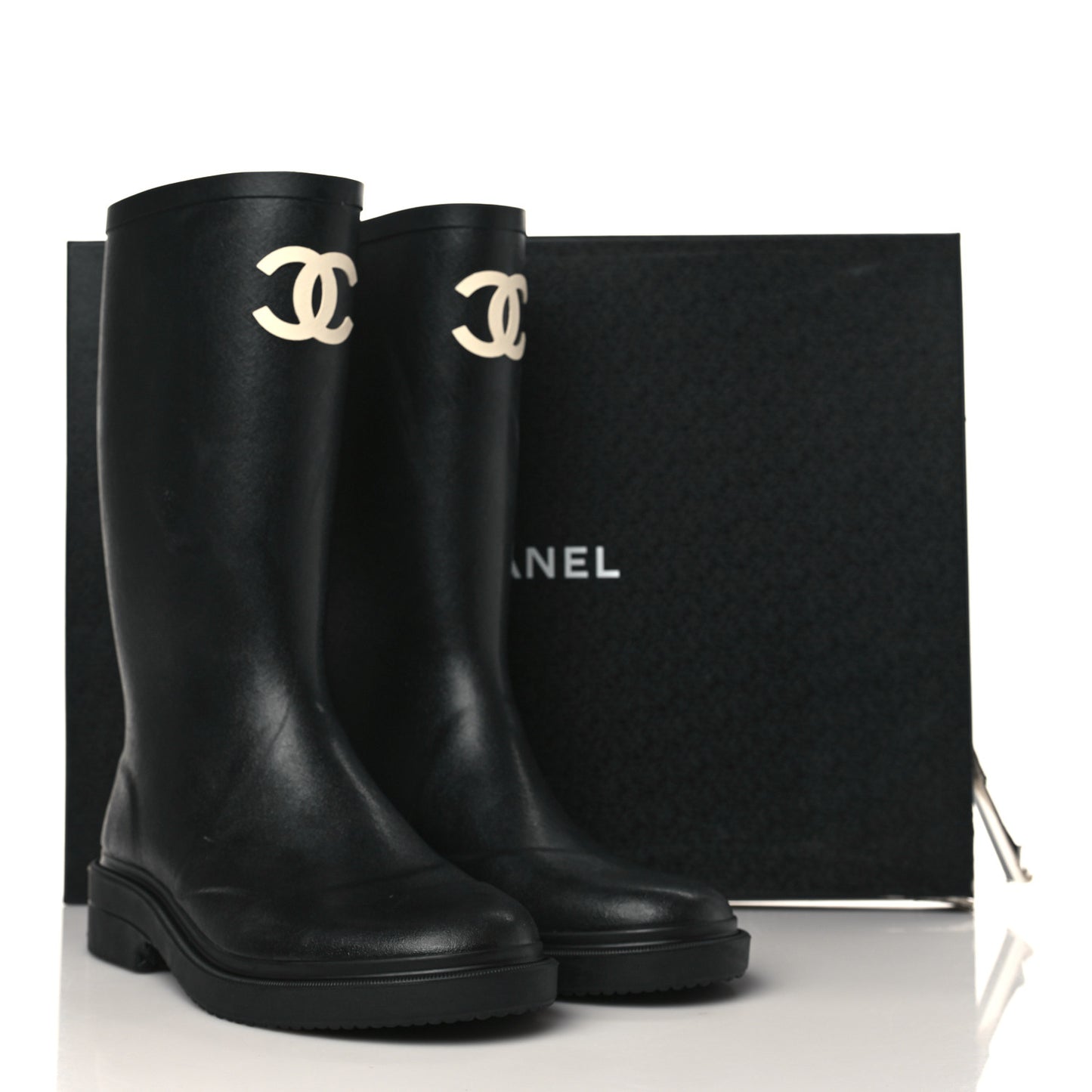 Caoutchouk CC High Boots 39 Black