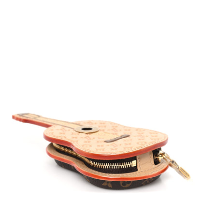 Louis Vuitton Monogram Calfskin Guitar Pouch Charm Bag Charm 3 of 6