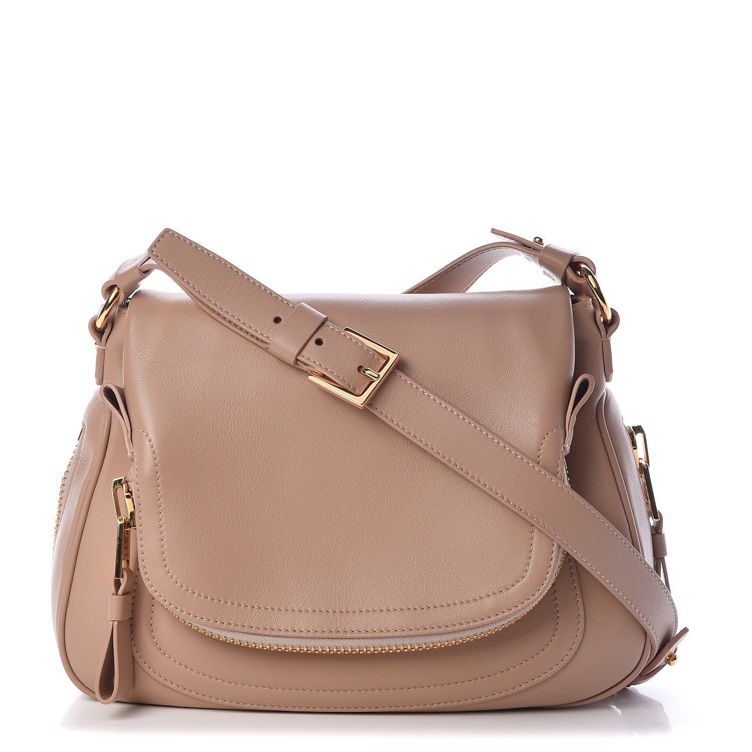 Tom Ford Calfskin Medium Jennifer Crossbody Tuscany Pink 1 of 13