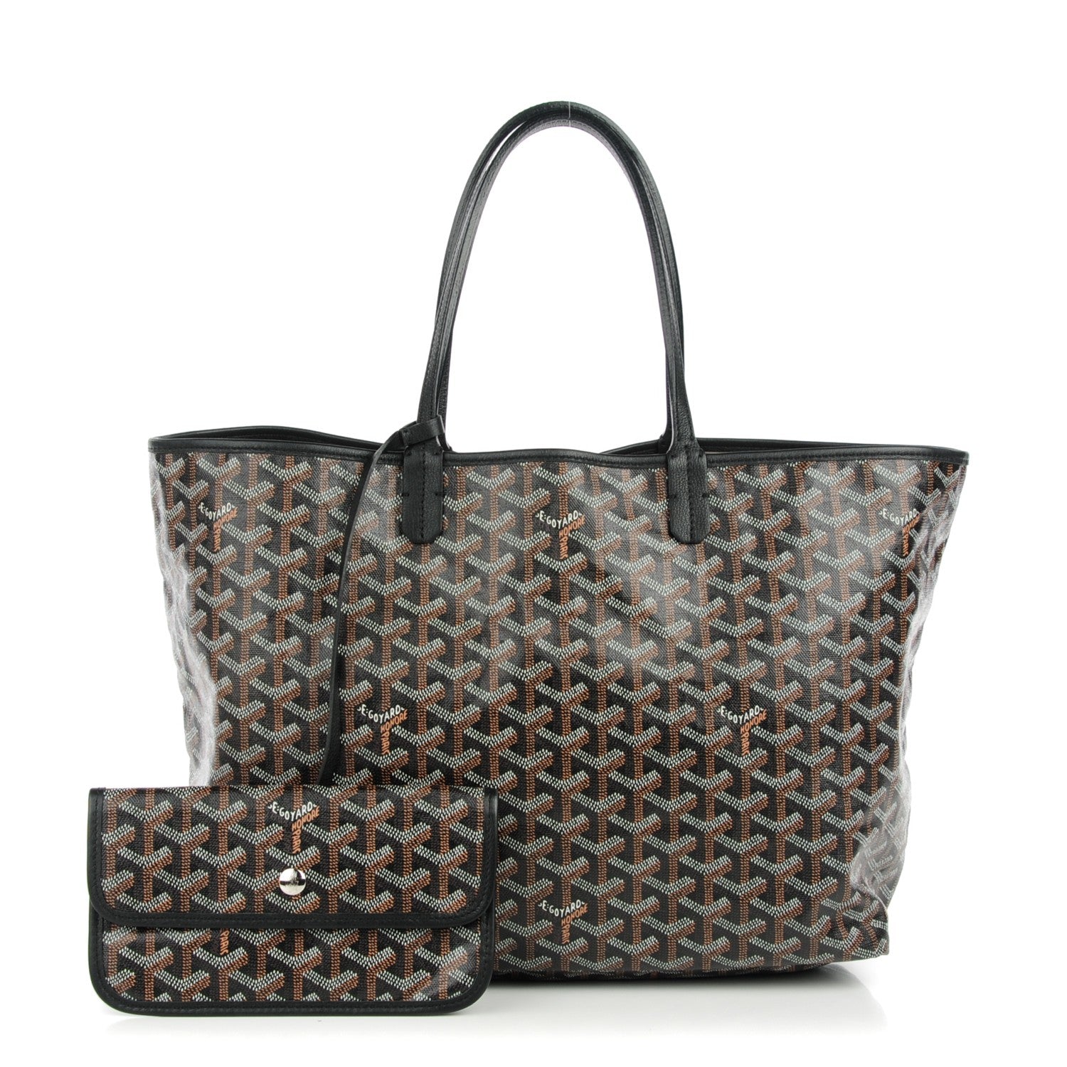 Goyard Goyardine Saint Louis PM Black 1 of 8