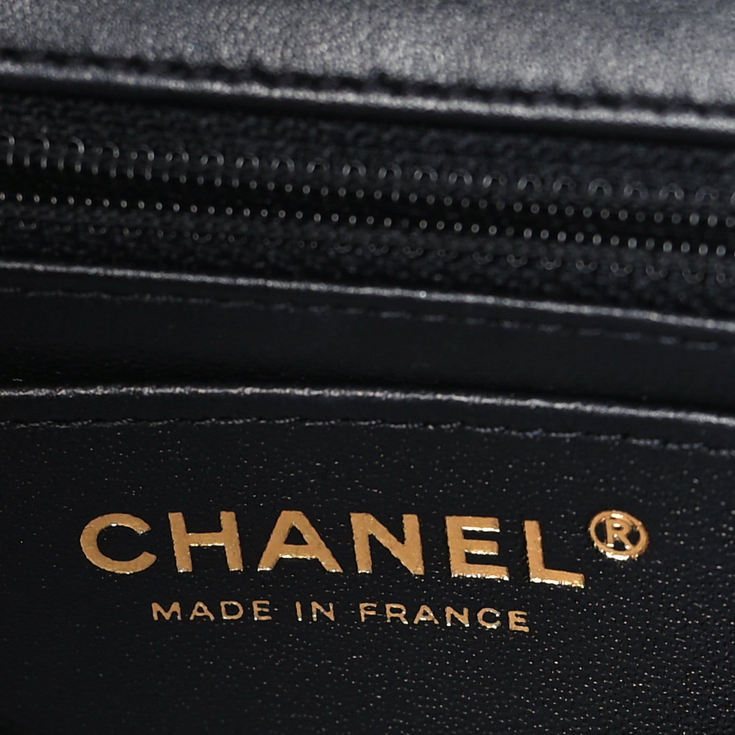 Chanel Lambskin Quilted Mini Rectangular Flap Black 6 of 9