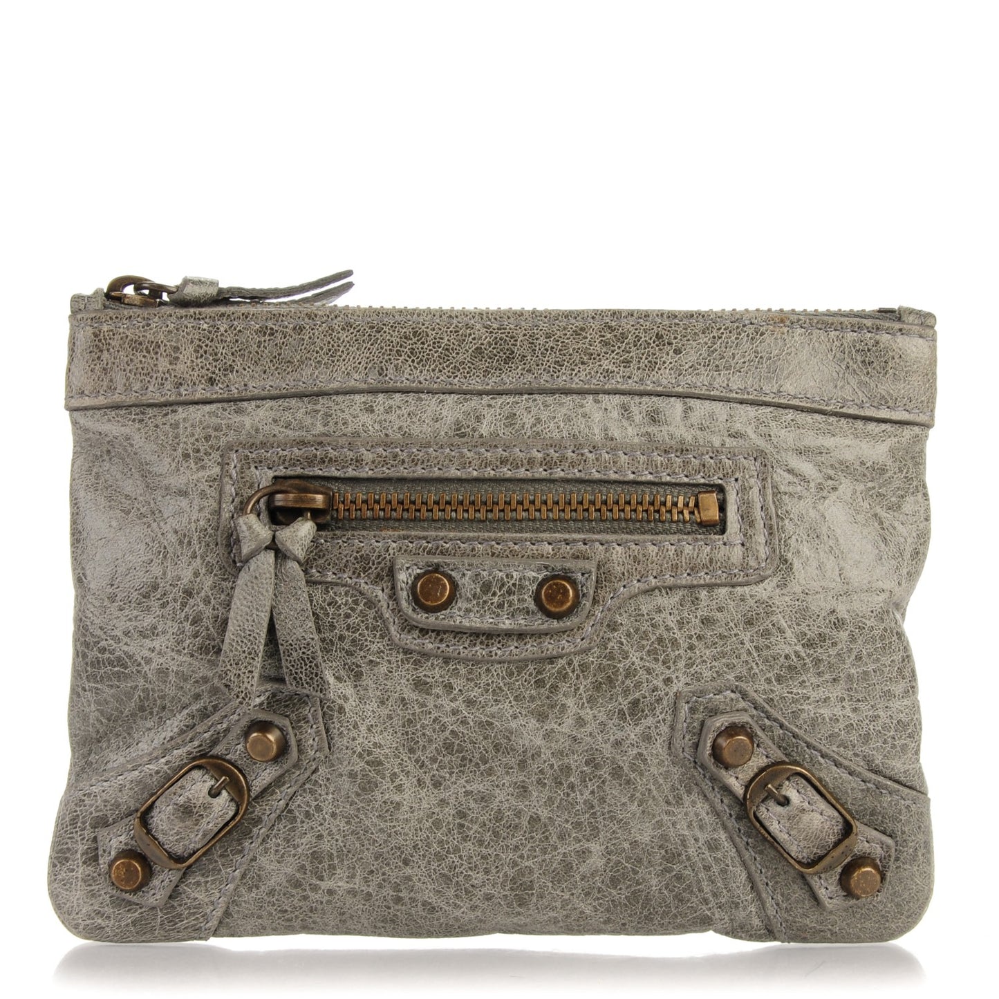 Chevre M Porte-Monnaie Coin Purse Grey
