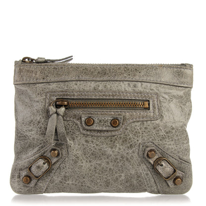 Balenciaga Chevre M Porte-Monnaie Coin Purse Grey 1 of 7