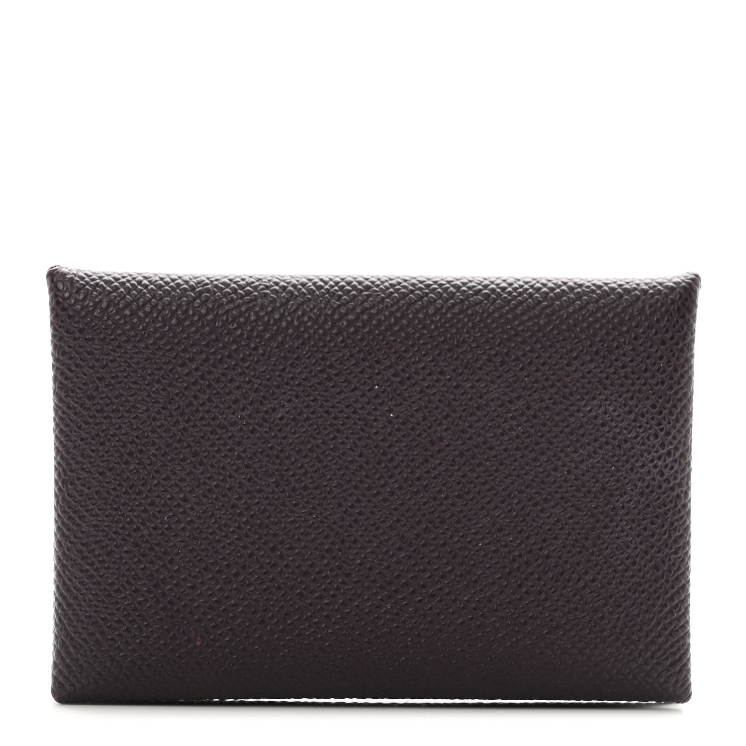 Hermes Epsom Calvi Card Case Rouge Sellier 1 of 6