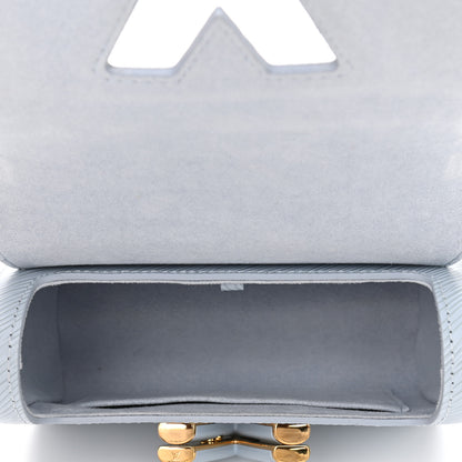 Louis Vuitton Epi Twist Shoulder Bag PM Bleu Celeste 5 of 9