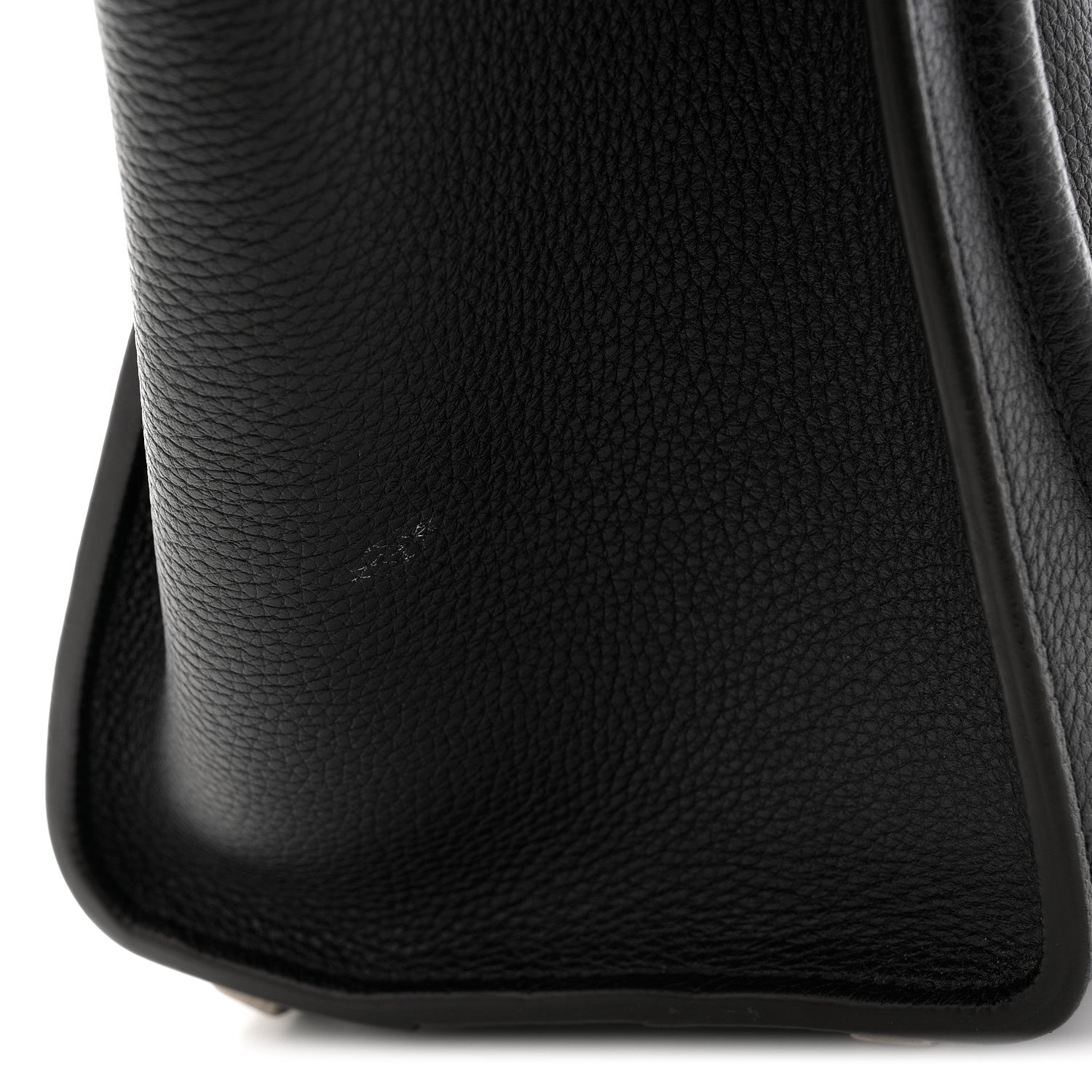 Celine Drummed Calfskin Micro Luggage Black 11 of 11