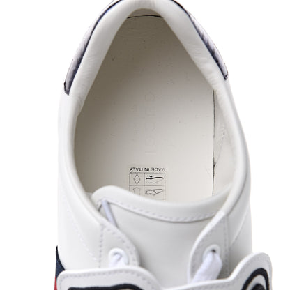 Gucci Calfskin Ayers Crystal Web Panther Embroidered Womens Ace Sneakers 39 White 7 of 10