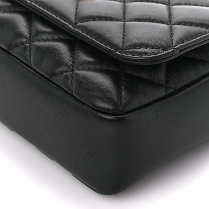 Versace Nappa Quilted Small Medusa Chain Crossbody Black 10 of 10