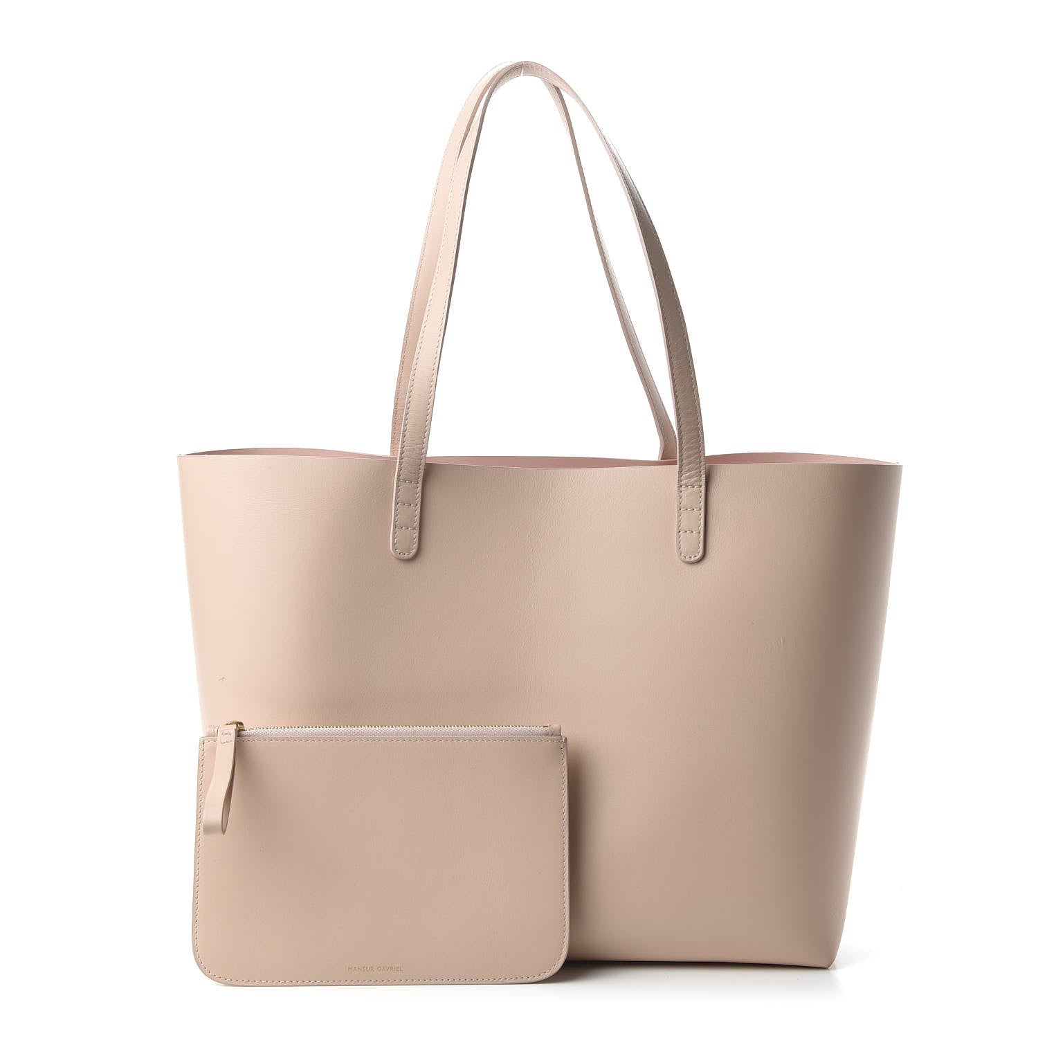 Mansur Gavriel Calfskin Large Shopping Tote Rosa 1 of 13