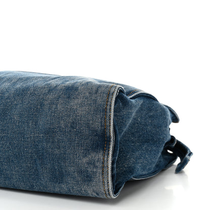 Telfar Denim Medium Shopping Bag Blue 10 of 10