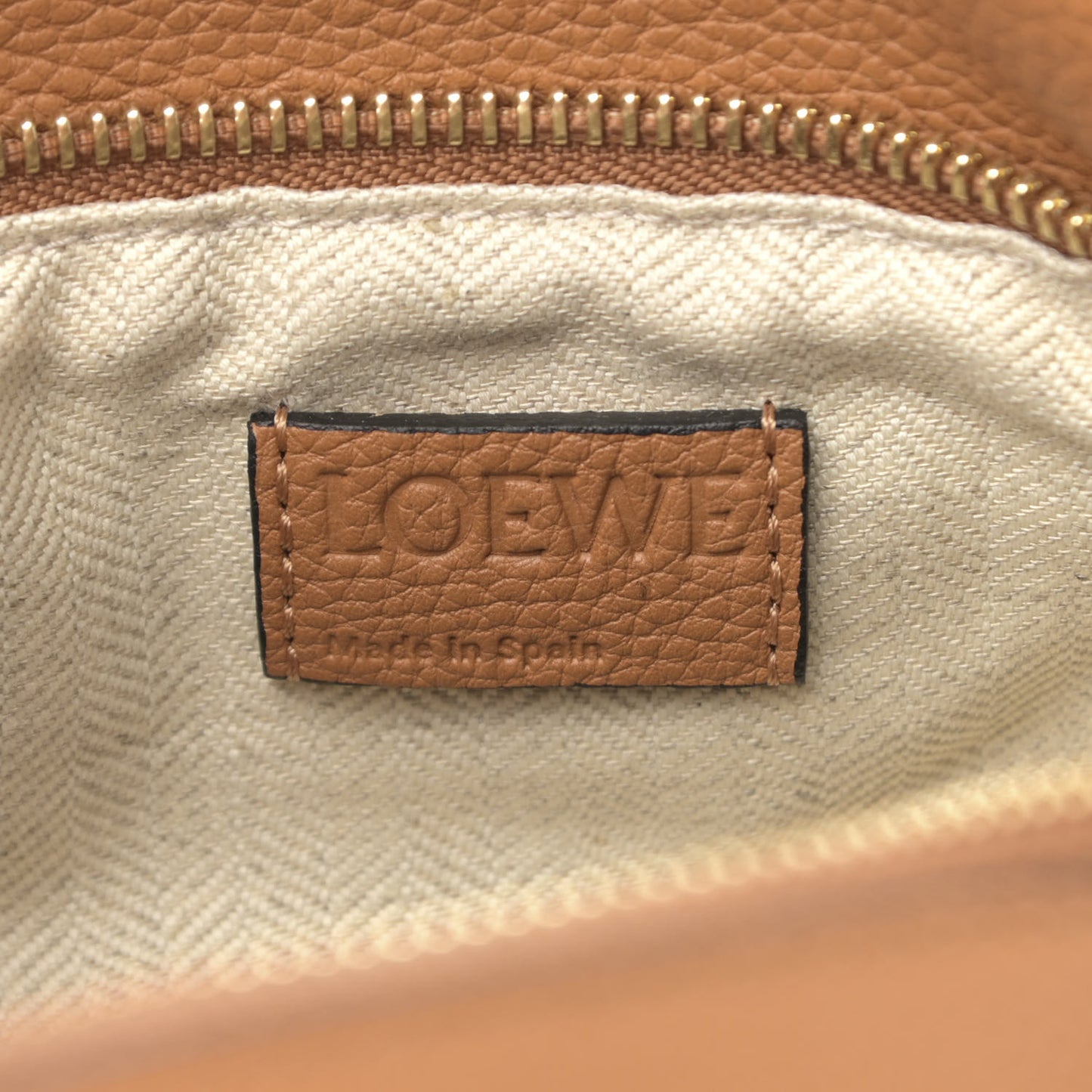Soft Grained Calfskin Small Puzzle Bag Light Caramel