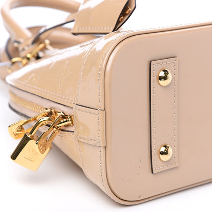 Louis Vuitton Vernis Alma BB Dune 8 of 10