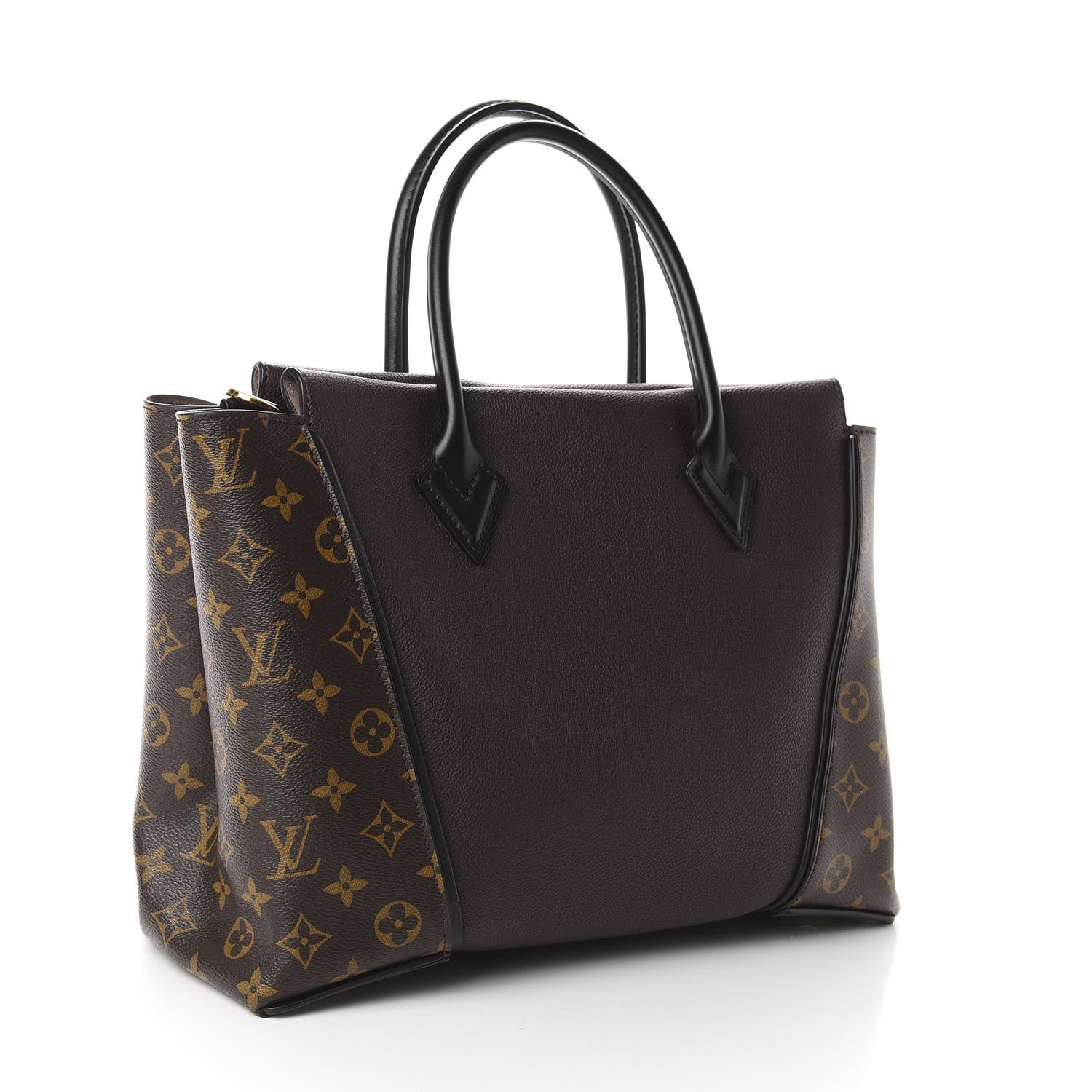Louis Vuitton Veau Cachemire Monogram Tote W PM Chocolate 3 of 10