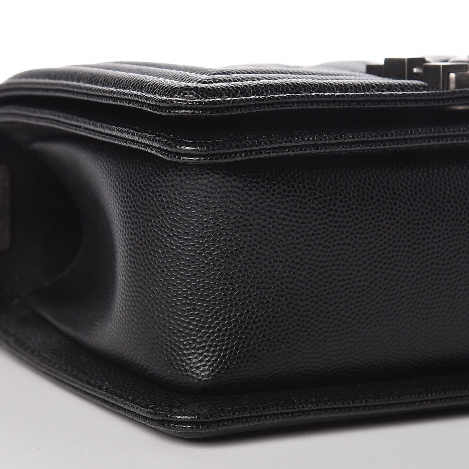 Chanel Caviar Quilted Small Boy Flap Black 8 of 11