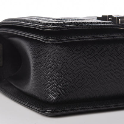 Chanel Caviar Quilted Small Boy Flap Black 8 of 11