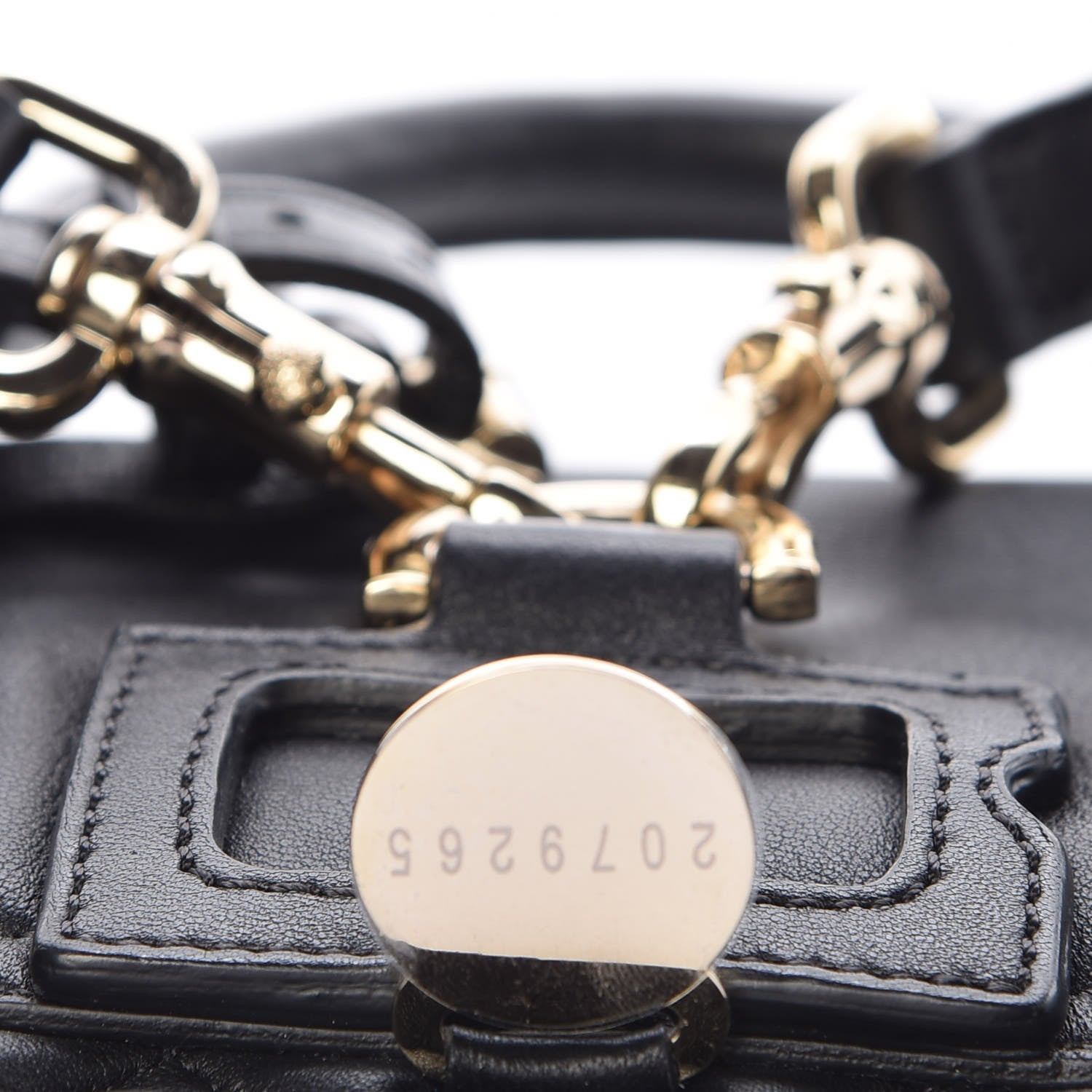 Mulberry Nappa Quilted Mini Cara Delevingne Convertible Bag Black 9 of 14