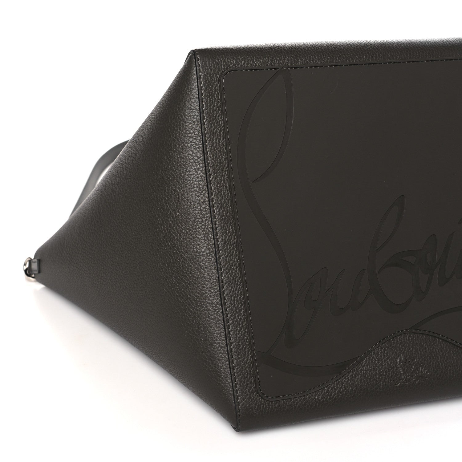 Christian Louboutin Calfskin Empire Spike Studded Small Cabachic Tote Rocket 8 of 9