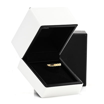 Chanel 18K Yellow Gold Mini Coco Crush Ring 56 7.5 6 of 6