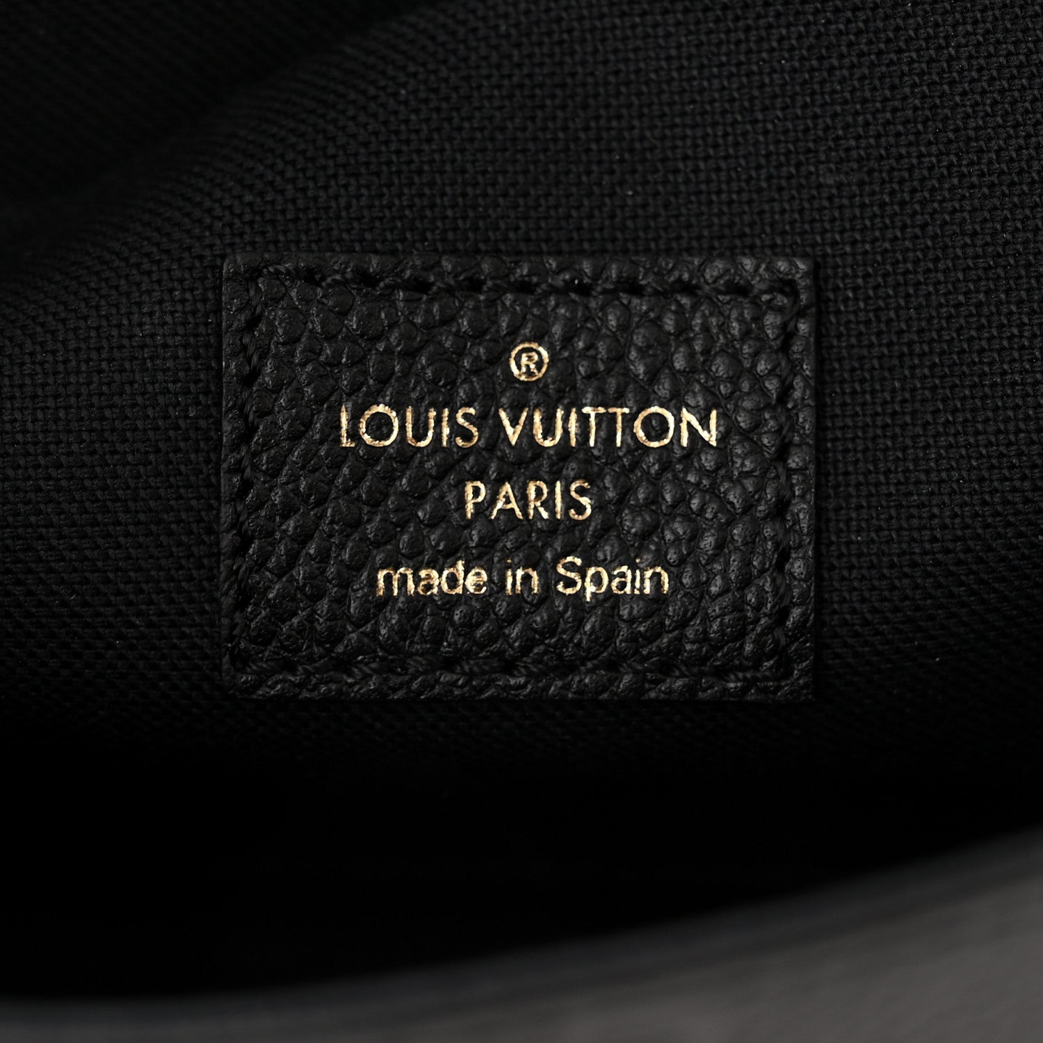 Louis Vuitton Empreinte Pochette Felicie Chain Wallet Black 7 of 11