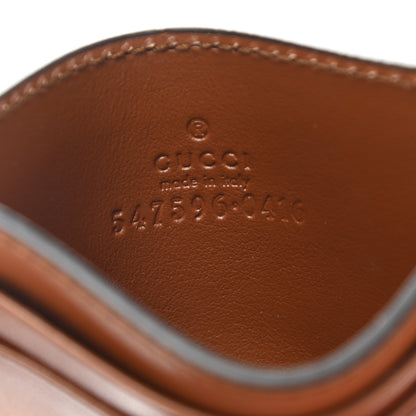 Gucci Plutone Calfskin Logo Card Holder Cuir 6 of 7