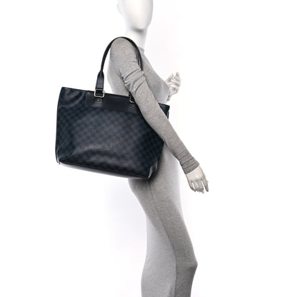 Louis Vuitton Damier Cobalt Cabas Voyage 2 of 9