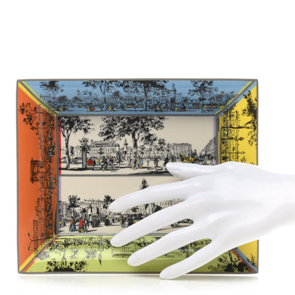 Hermes Porcelain L'Ombre des Boulevards Change Tray 2 of 8