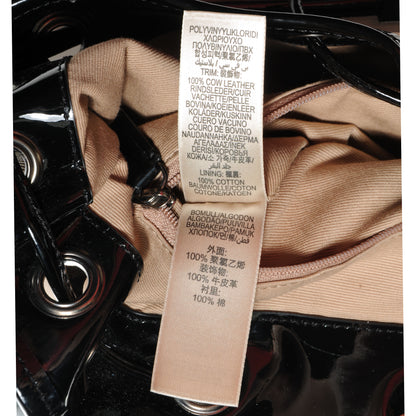 Burberry Patent Nova Check Backpack 11 of 12